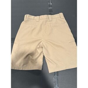 David Taylor Mens Pro Cargo Shorts Khaki Polyester Size‎ 30 Zip Pockets